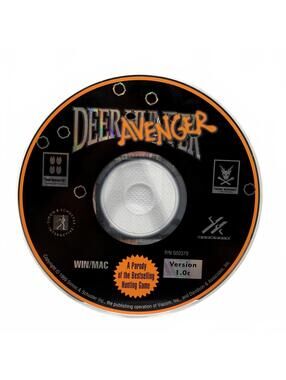 Deer Avenger (1998) - PC CD-ROM Video Game ** Disc Only **